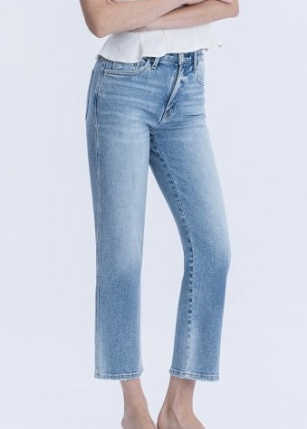Nora High Rise Straight Jeans