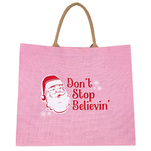 Don't Stop Believin Large Carryall Tote