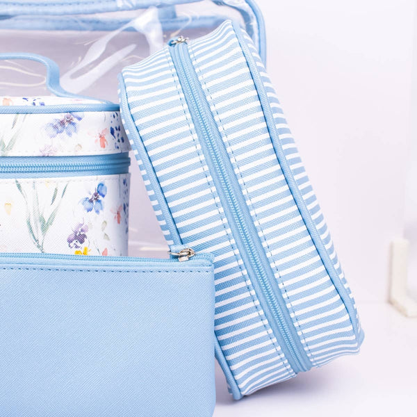 Nora Travel Gift Set   Blue/Multi Set of 4