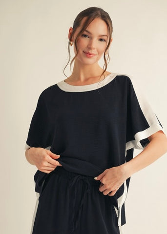 On The Bright Side Black Top