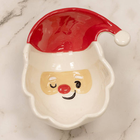 Jolly Santa Tidbit Bowl
