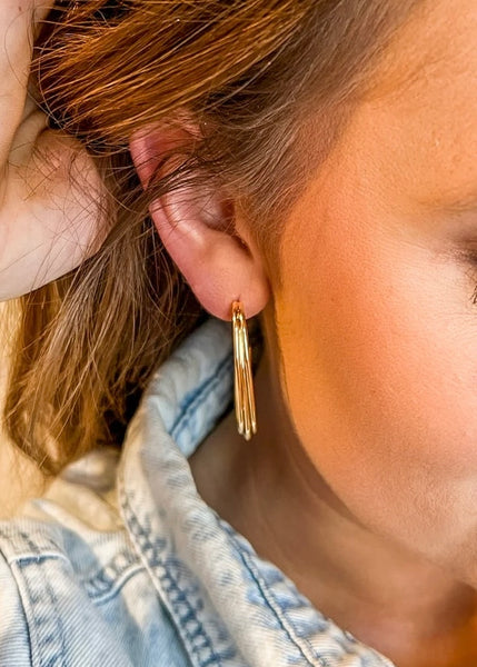Kinsey Designs Gold Dutton Earrings