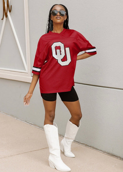 Oklahoma Sooners Rookie Move Iconic Oversized Fashion Jersey