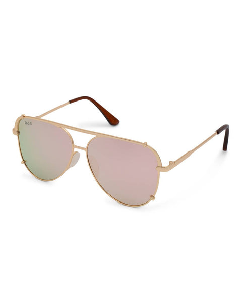Shay Black Ombré Aviator Sunglasses