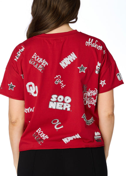 The OU Sequin Spirit Tee