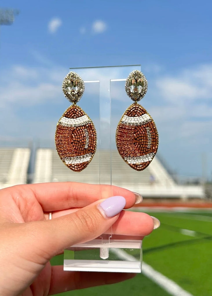 Football Earrings