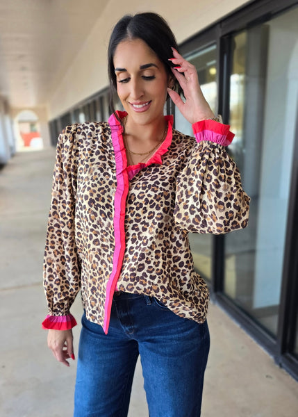 Perfection Plenty Leopard Print Top