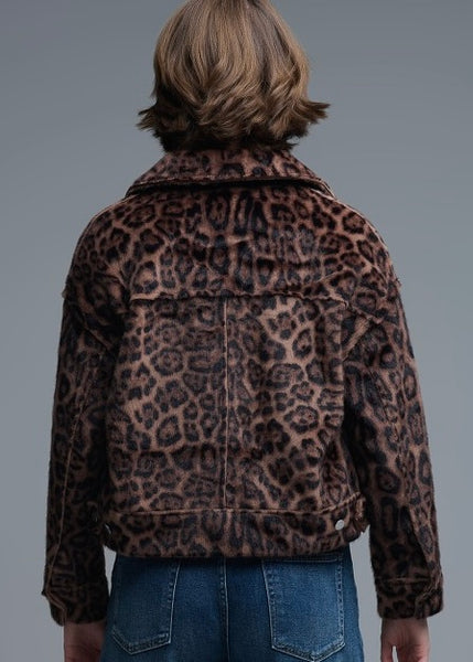 Feeling Fancy Fur Leopard Jacket