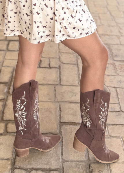 Sammie Brown Flora Cowgirl Boots