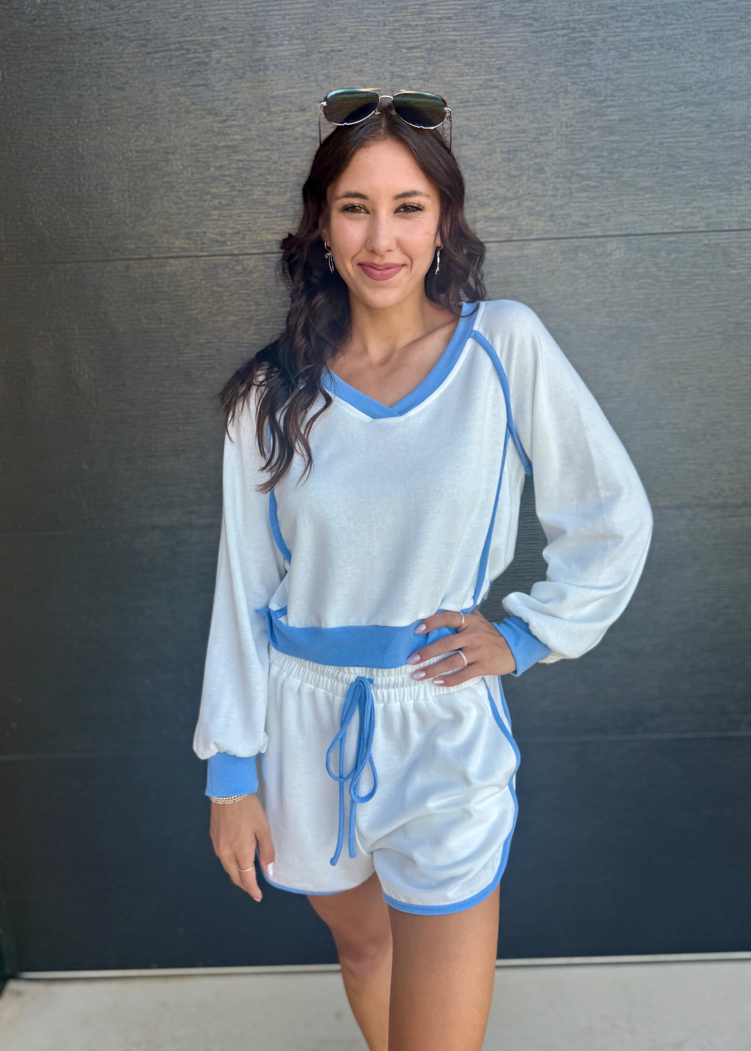 Let Nothing Stand In Your Way 2 Pc Short Set