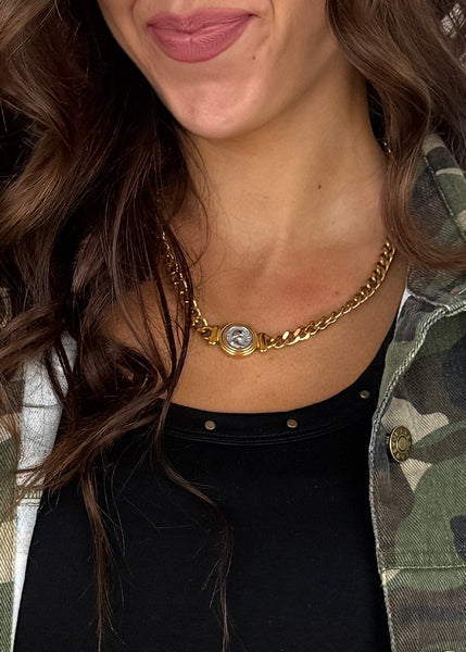 Bella Coin Chain Necklace