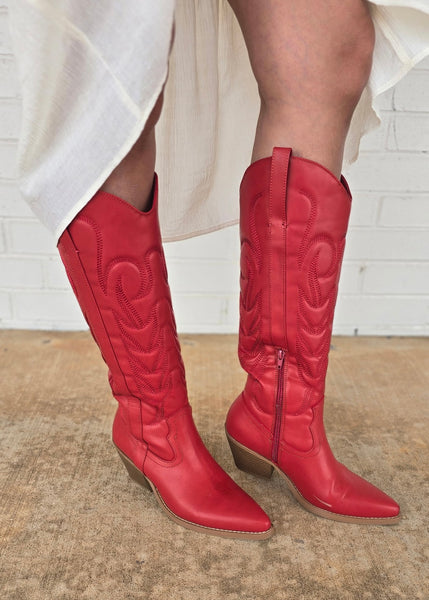 Matisse Dixi Red Western Boot