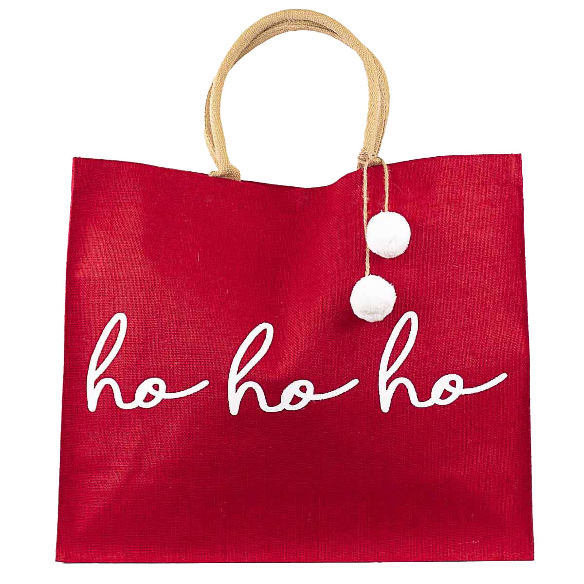 HoHoHo Large Carryall Tote  22x19x8