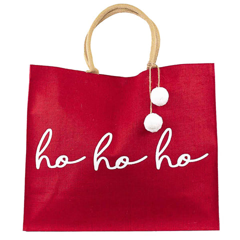 HoHoHo Large Carryall Tote  22x19x8