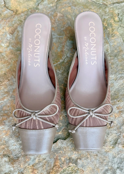 Matisse Geneva Mocha Tulle Mule