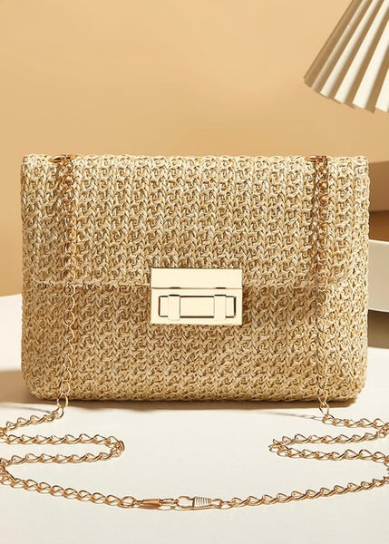 Vacation Addict Summer Woven Crossbody Bag