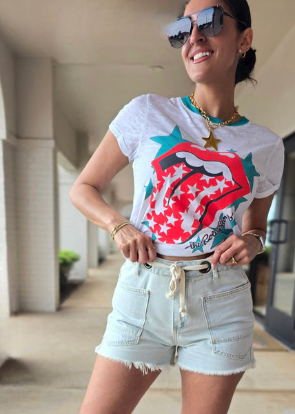Rolling Stones Burn Out Tee