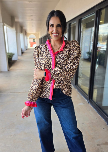 Perfection Plenty Leopard Print Top