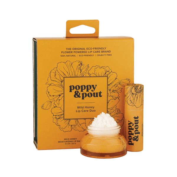 Poppy & Pout: Lip Care Duo, Wild Honey