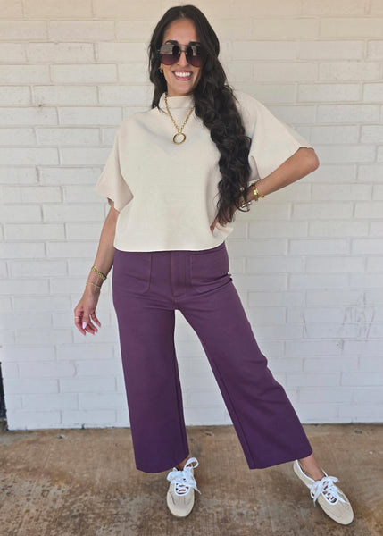 Successful Days Deep Purple Trouser Pant