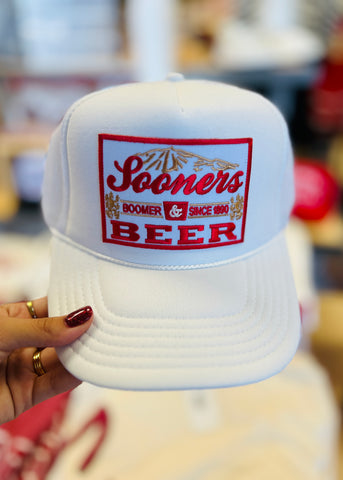 "Sooners & Beer" Trucker Hat