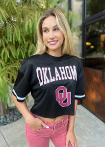 Oklahoma Sooners Game Face Moderate Fit Fashion Jersey