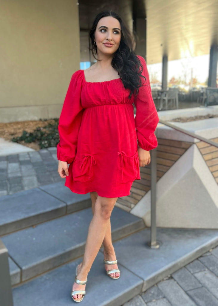 red pink boutique dress Pink and Red Jacquard Floral Midi Dress