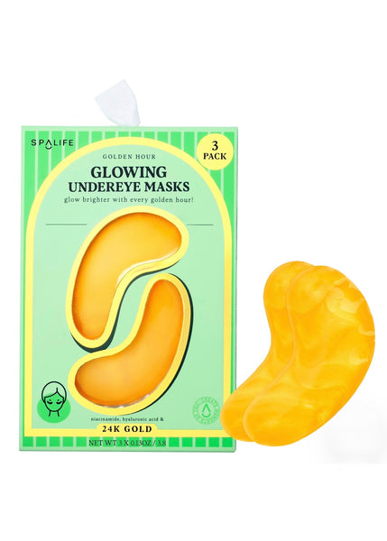 Golden Hour Glowing Undereye Masks - 3 Pairs