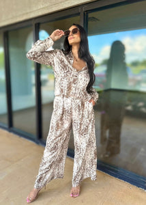 I'm Original Python Print Pants