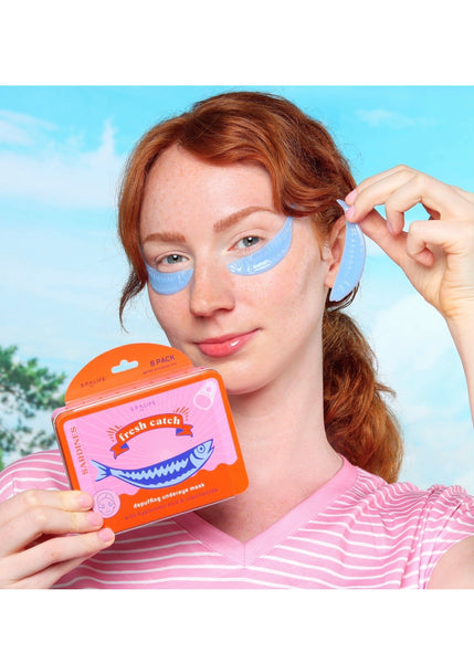 Fresh Catch De-Puffing Eye Patches | 8 Pack | Summer Edition