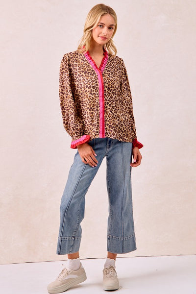 Perfection Plenty Leopard Print Top