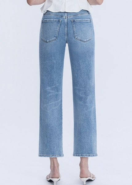 Nora High Rise Straight Jeans