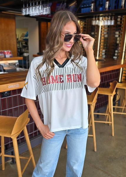 "Home Run" Jersey Top