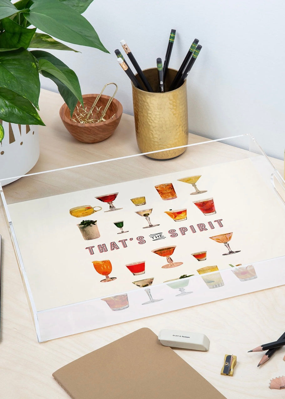 Deny Designs:  Tyler Varsell's Thats The Spirit Acrylic Tray-Medium