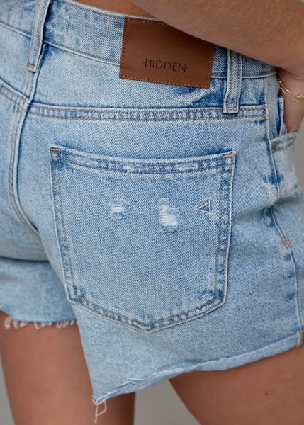 Riley Vintage Boyfriend Denim Shorts