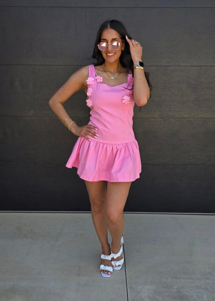 Sweet & Sassy Pink Mini Dress