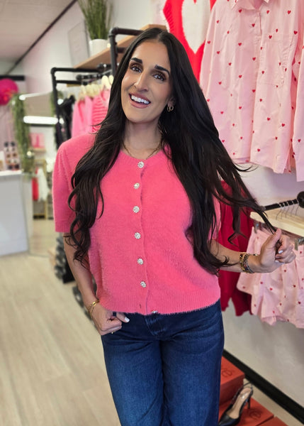 Something Sweet Pink Sweater Top