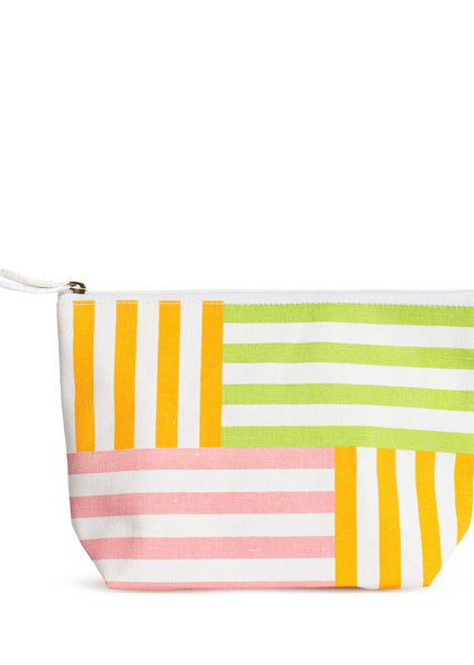 Freeport Stripe Cosmetic   Multi   10.25x6.75