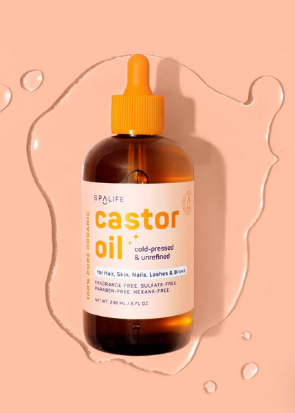 Castor Oil 100% Pure | For Hair, Skin, Nails, Lashes & Brows