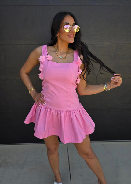 Sweet & Sassy Pink Mini Dress