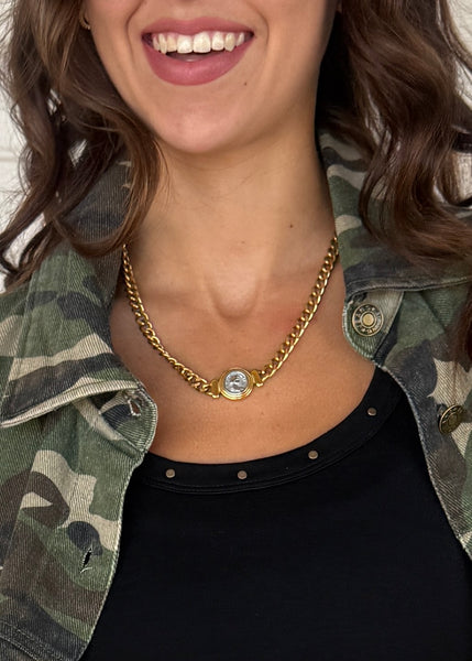 Bella Coin Chain Necklace