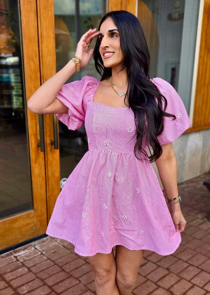 Ain't She Sweet Red Mini Dress