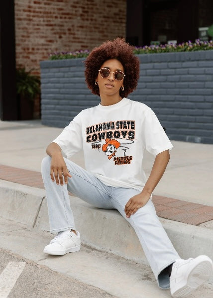 Oklahoma State Cowboys "In The Lead" Oversized Tee