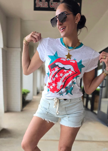 Rolling Stones Burn Out Tee
