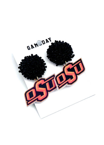 OSU Cowboys Earrings 