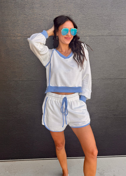 Let Nothing Stand In Your Way 2 Pc Short Set