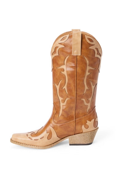 Matisse Wylie Tan/Natural Cowboy Boot