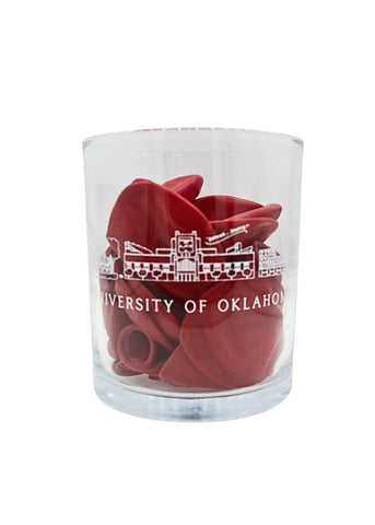 Oklahoma Skyline Rocks Glass
