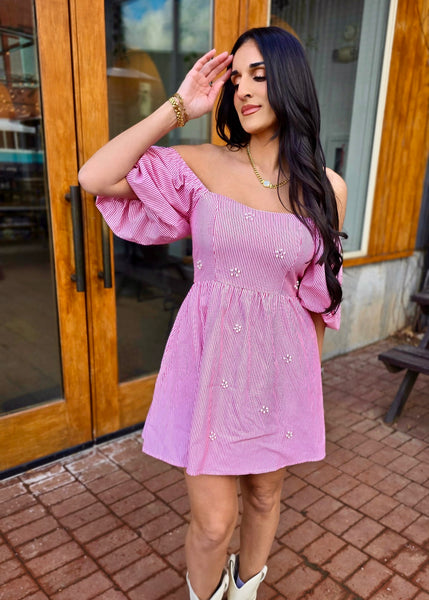 Ain't She Sweet Red Mini Dress