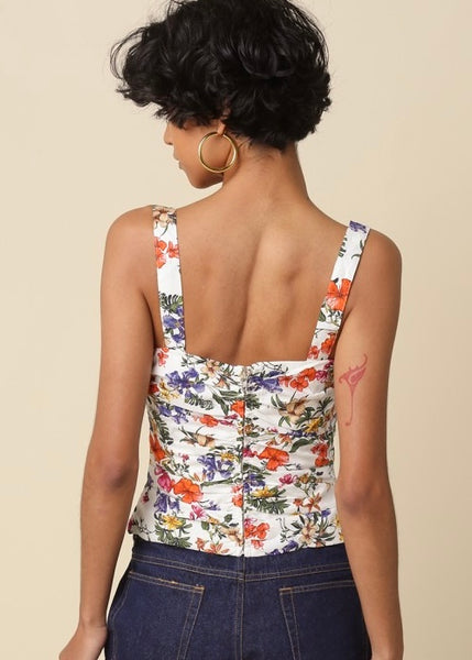 Choosing You Floral Tank Top